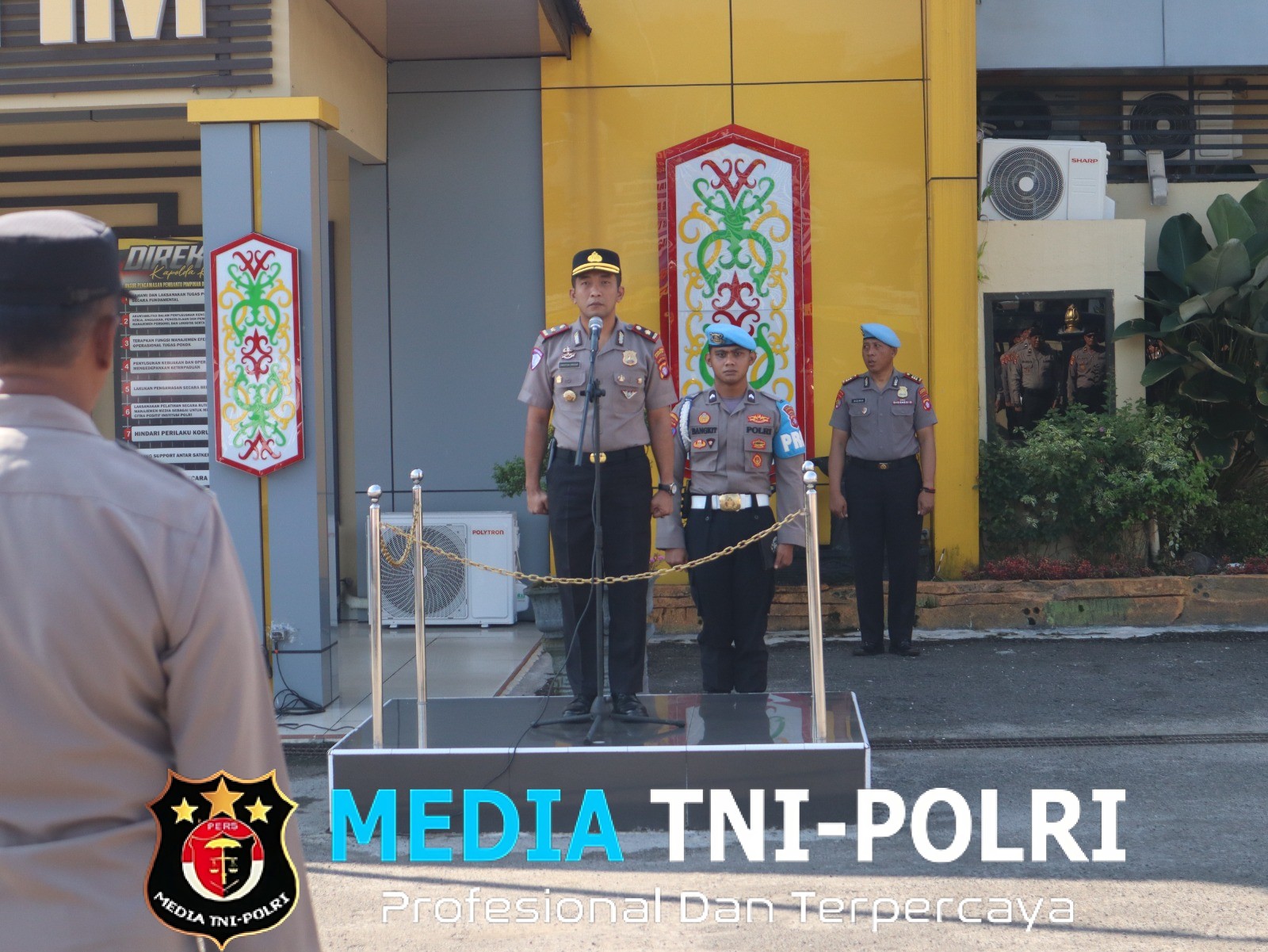 Wakapolres Kotim Pimpin Apel Pagi, Tekankan Disiplin, Tanggung Jawab, dan Kewaspadaan Personel