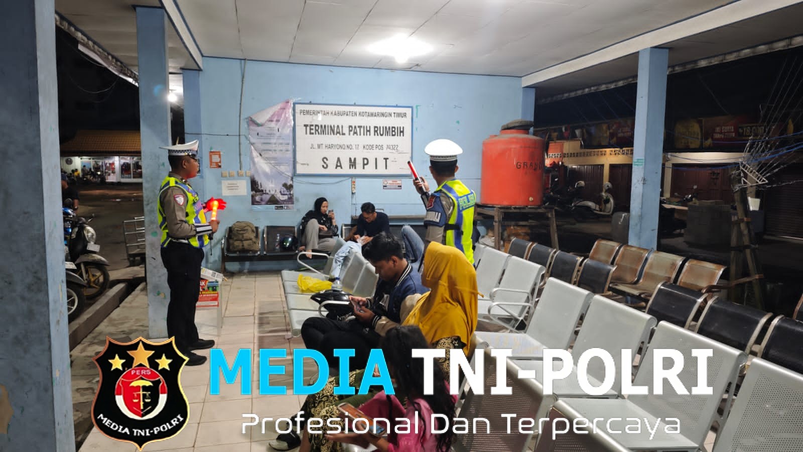 Blue Light Patrol Satlantas Polres Kotim Beraksi, Ops Zebra Telabang 2025 Keamanan dan Keselamatan Masyarakat Jadi Prioritas