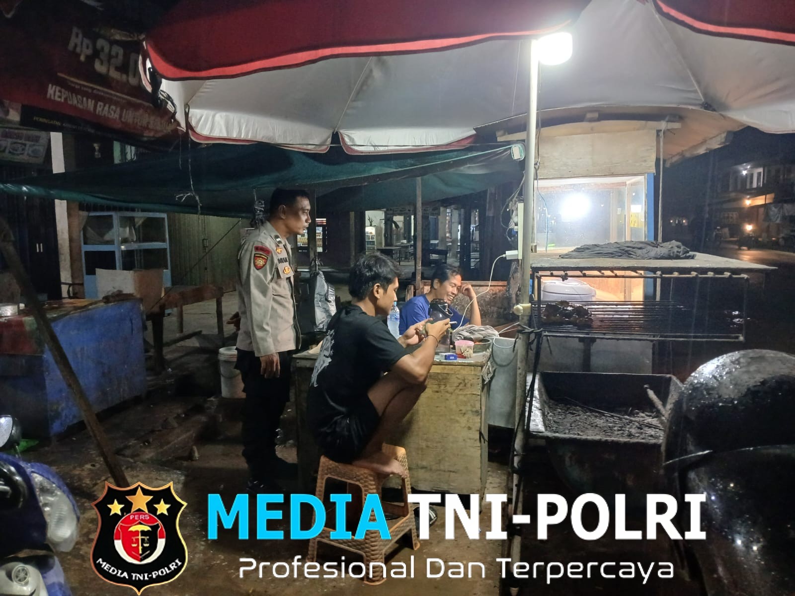 Polsek Mandor Sisir Titik Rawan, Warga Diimbau Tetap Waspada