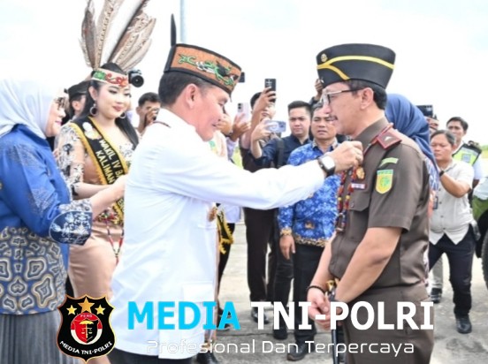 Gubernur Kalteng Sambut Kedatangan Kajati Baru