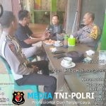 Suasana Kekeluargaan Warnai Kopi Morning Kapolsek Air Besar Bersama Kades dan Tokoh Tengon
