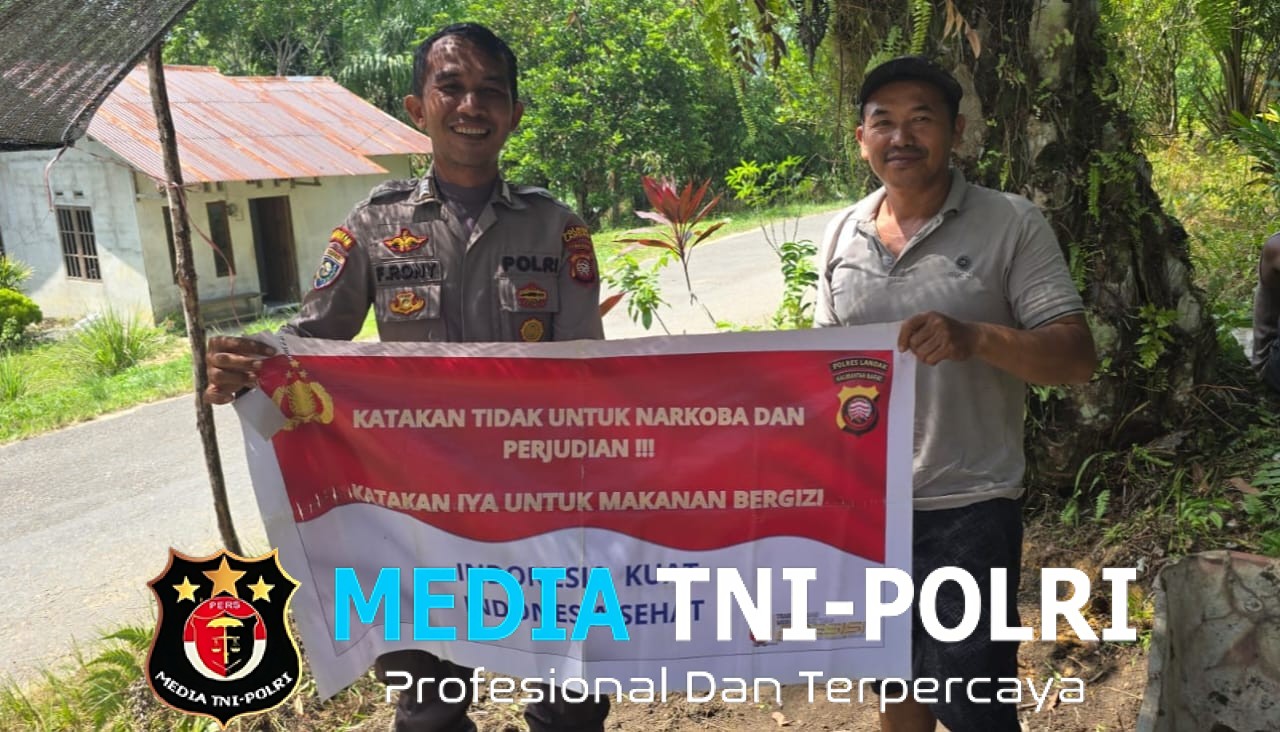 Personel Polsek Menjalin Gelar Patroli dan Himbauan Anti Narkoba Serta Judi Online