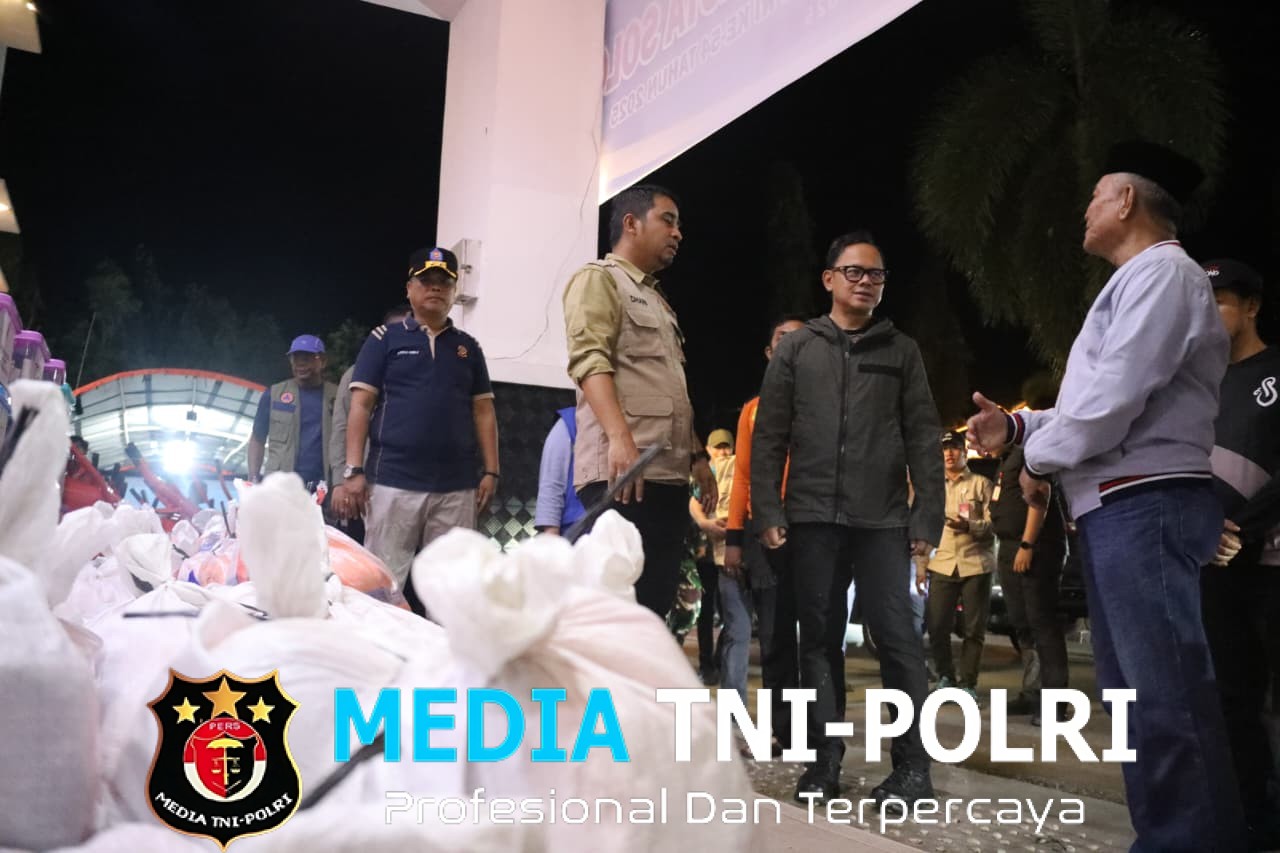 Wamendagri Bima Tinjau Posko Bencana di Kota Solok Tekankan Koordinasi, Komunikasi, dan Gerak Cepat Pemerintah