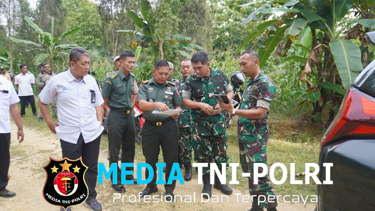 Dandim Boyolali Dampingi Danrem 074/Warastratama Tinjau Lokasi Rencana Pembangunan Yon Teritorial Pembangunan di Juwangi