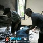 Polsek Pematangsawa Identifikasi Kebakaran di Rumah Warga