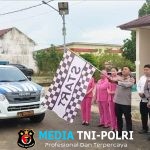 Kapolres Mesuji Lepas Langsung Bantuan Logistik, Bentuk Kepedulian Polri pada Korban Bencana Alam Sumbar