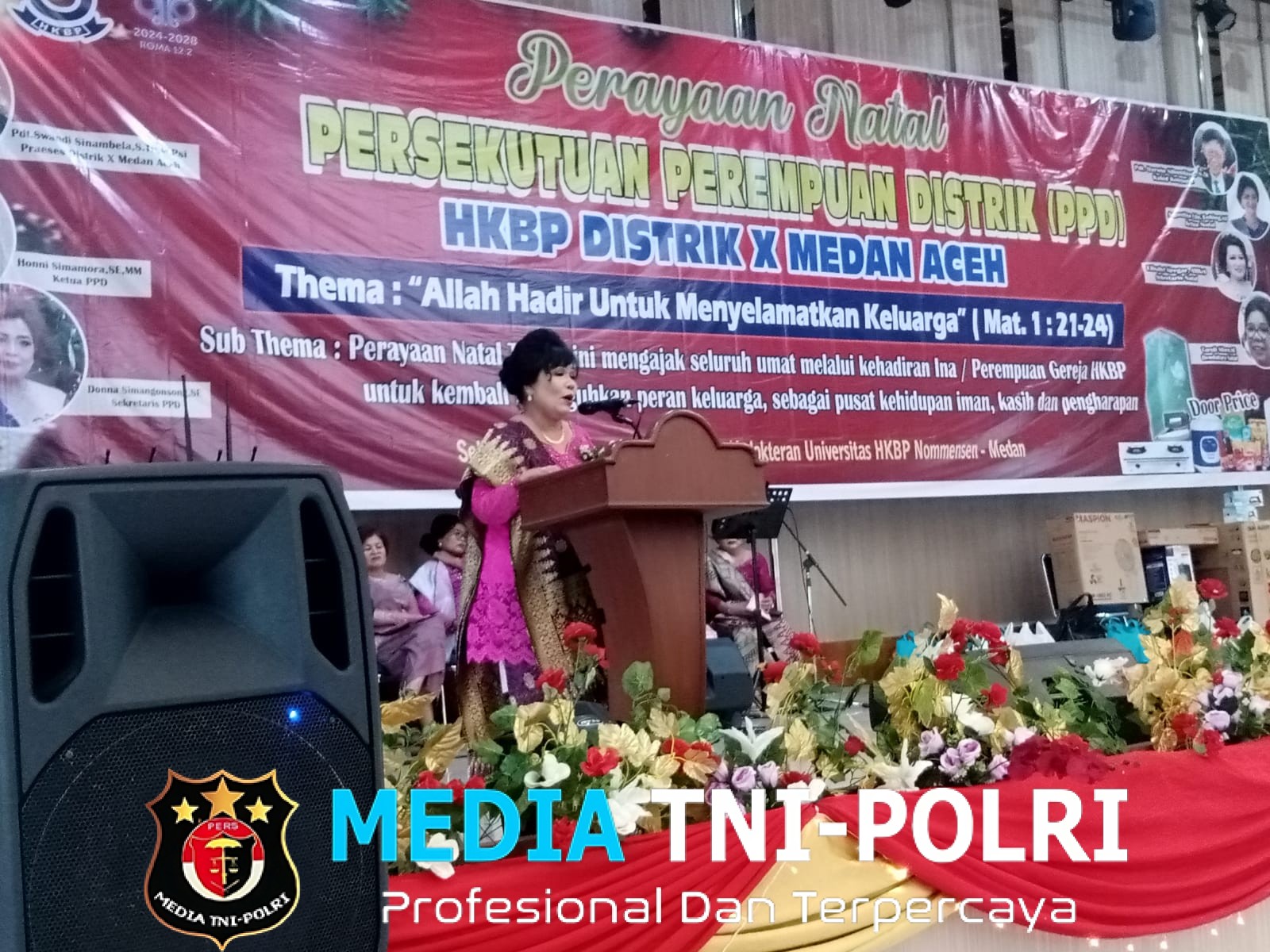 Dihadiri Ribuan Orang, Perayaan Natal PPD HKBP Distrik X Medan Aceh Berlangsung Meriah dan Penuh Sukacita