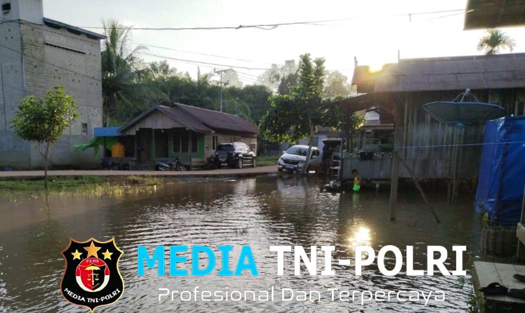 Curah Hujan Tinggi, Dua Desa di Kotim Terendam Banjir