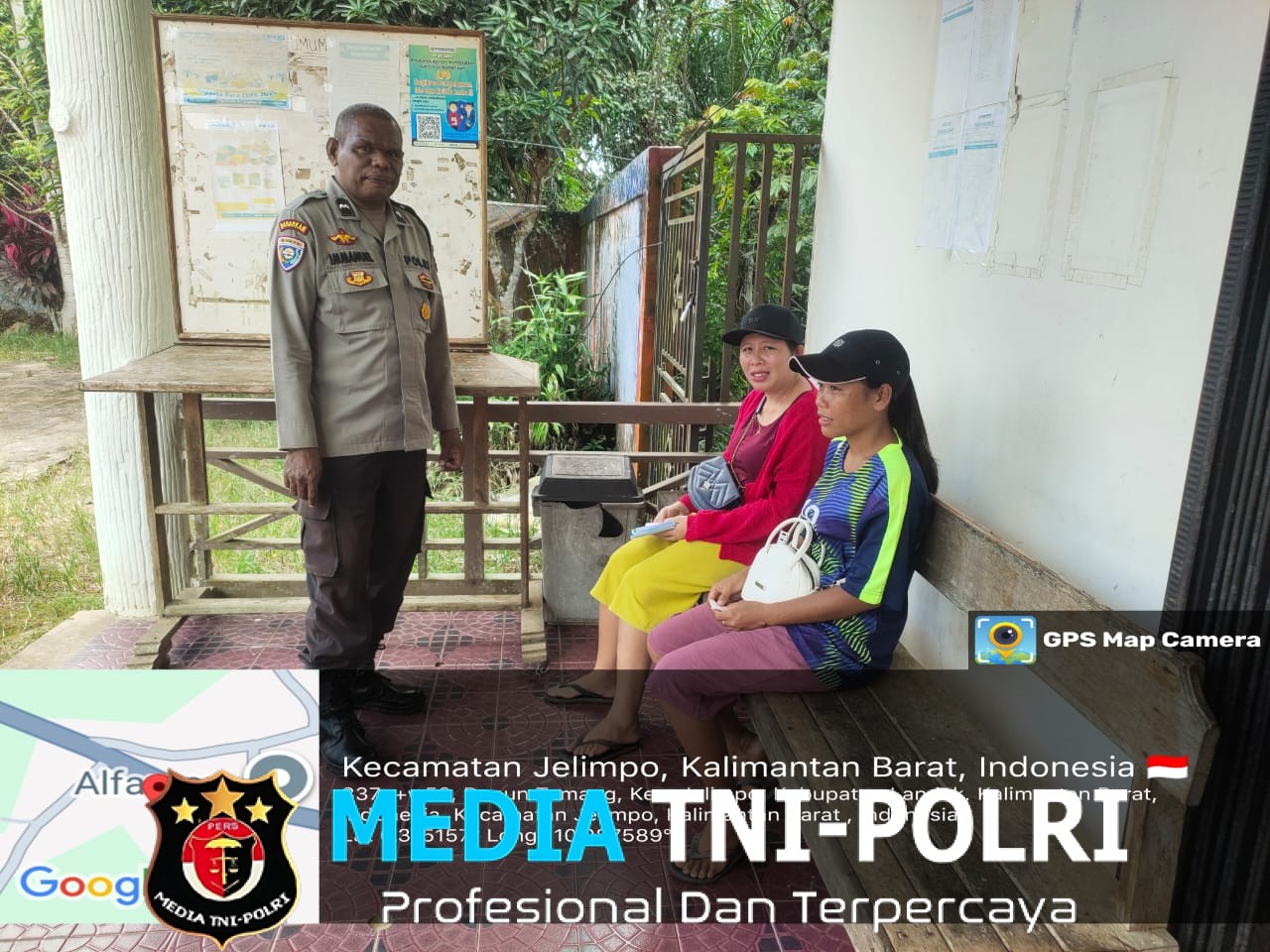 Polsubsektor Jelimpo Laksanakan Patroli Siang Hari Ketempat Aktivitas Warga Masyarakat