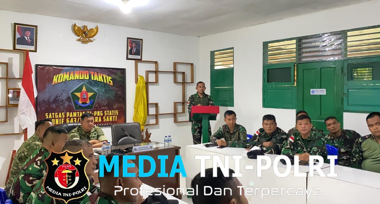 Tinjau Langsung di Lapangan, Ditjen Strahan Kemhan RI Lakukan Kunjungan Kerja Dalam Rangka Monitoring dan Evaluasi Satgas di Perbatasan