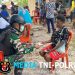 Mempererat Hubungan TNI dan Masyarakat, Satgas Pamtas Kewilayahan RI-PNG Yonif 410/Alugoro Laksanakan Yankes dan Baksos di Kampung Seimeba RK 2