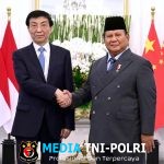 Perkuat Kerja Sama Strategis, Presiden Prabowo Sambut Ketua MPR Tiongkok Wang Huning di Istana Merdeka