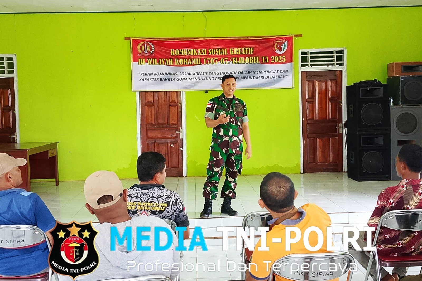 Koramil Elikobel Gelar Komsos Kreatif, Perkuat Kebersamaan dan Dukung Program Pemerintah