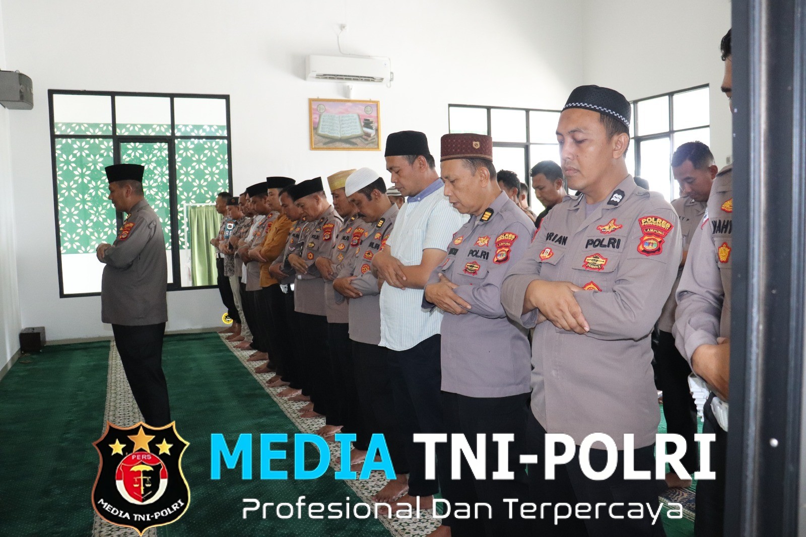 Polres Pringsewu Gelar Salat Gaib dan Doa Lintas Agama untuk Korban Bencana di Sejumlah Daerah