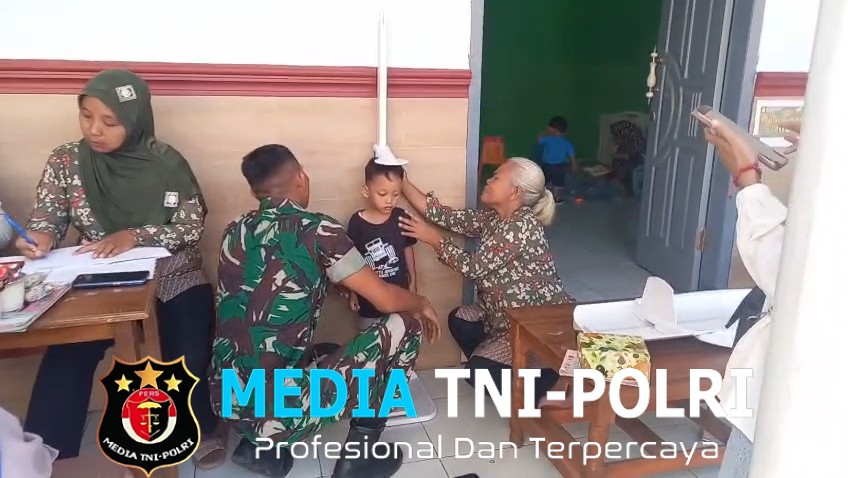 Koptu Nanang Bersama Kader Posyandu Sukoanyar, Gencarkan Pendampingan Percepatan Penurunan Stunting