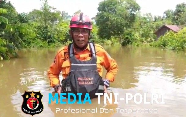 Ketinggian Banjir di Luwuk Sampun Tualan Hulu Capai 130 Cm