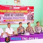 Polres Mesuji Jawab Kebutuhan Warga Jumat Curhat Dibalut Bakti Sosial, Masalah Keamanan dan Ekonomi Teratasi