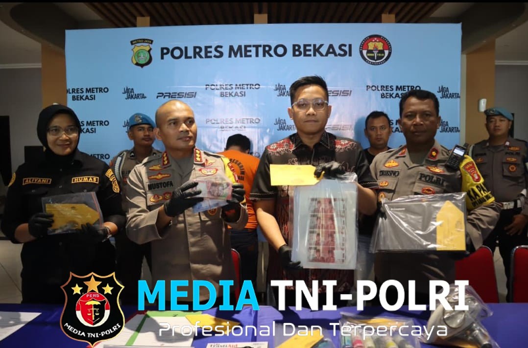 Belajar dari YouTube dan Bermodal Alat Beli Dari Online Shop, Dua Pria di Bekasi Cetak Uang Palsu