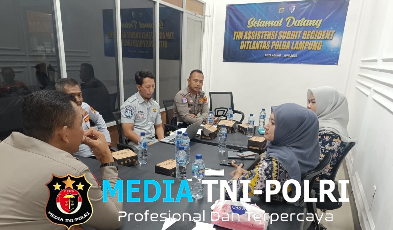 Siapkan Nataru, Sat Lantas Polres Tanggamus Gelar Rakor Forum Lalu Lintas
