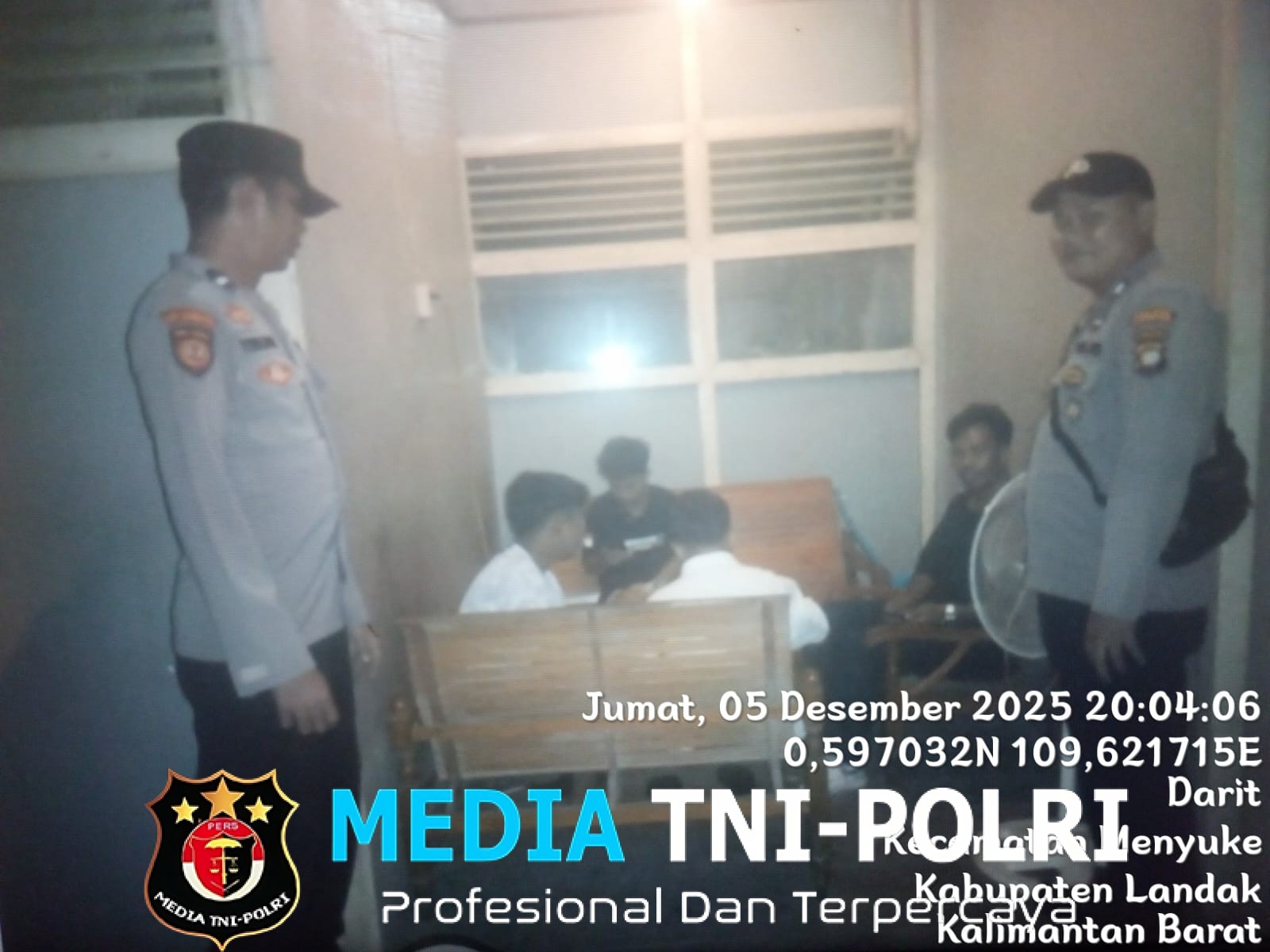 Laksanakan Patroli Malam Hari, Cegah Tindak Kejahatan dan Tindak Kriminalitas Lainnya