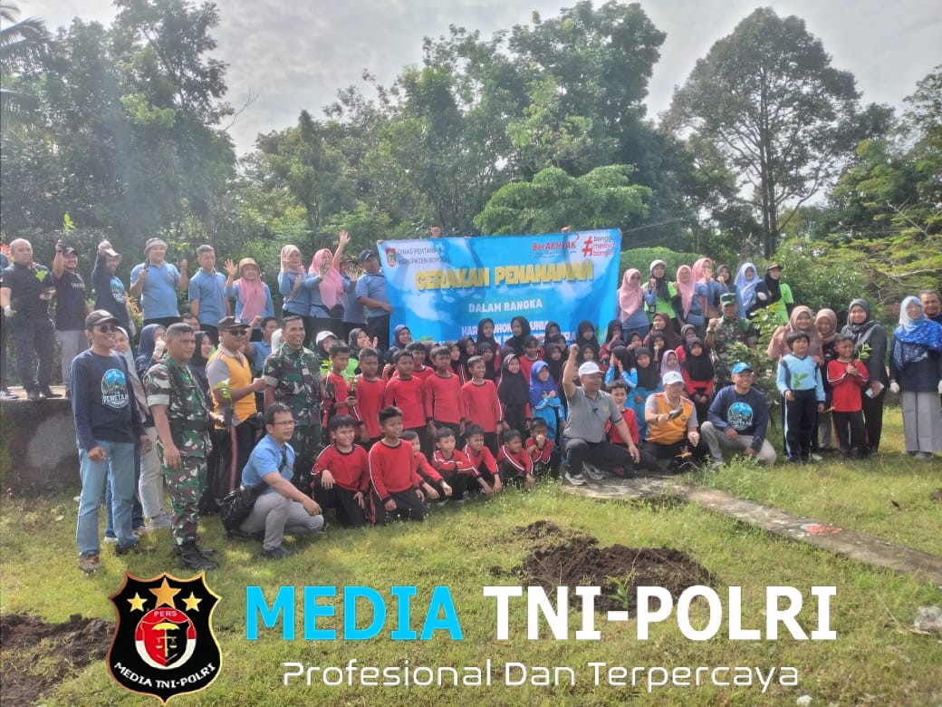 Babinsa Koramil Musuk dan Warga Tanam Ribuan Bibit Kopi di Hari Pohon Sedunia, Dorong Ekonomi dan Kelestarian Alam