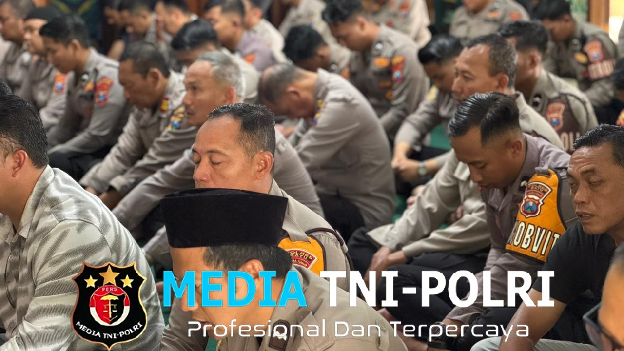 Polres Batu Gelar Shalat Ghaib untuk Korban Bencana di Aceh Sumatera