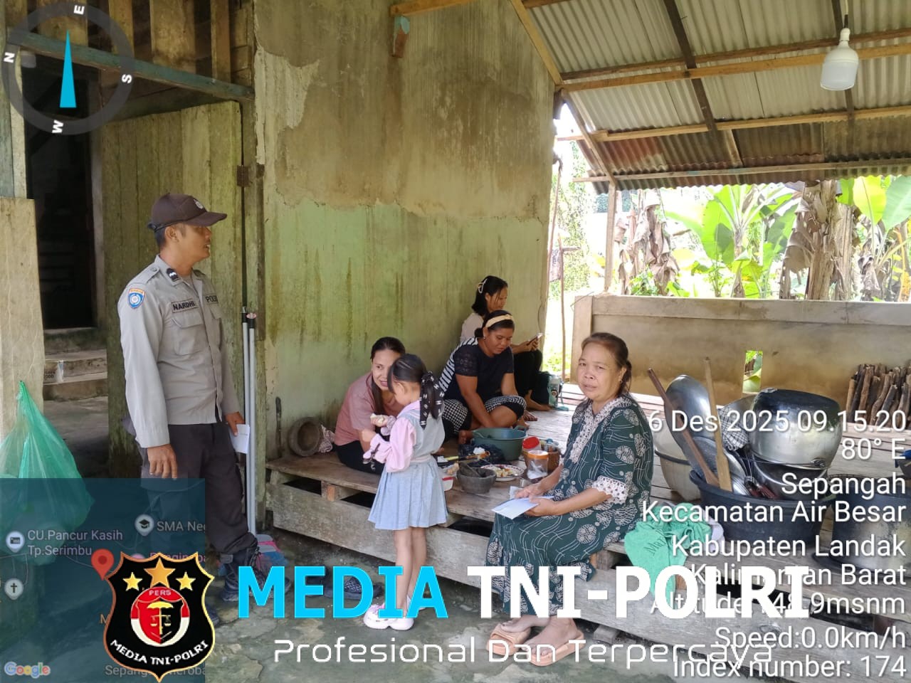 Polsek Air Besar Intensifkan Patroli Siang, Warga Diimbau Tetap Waspada