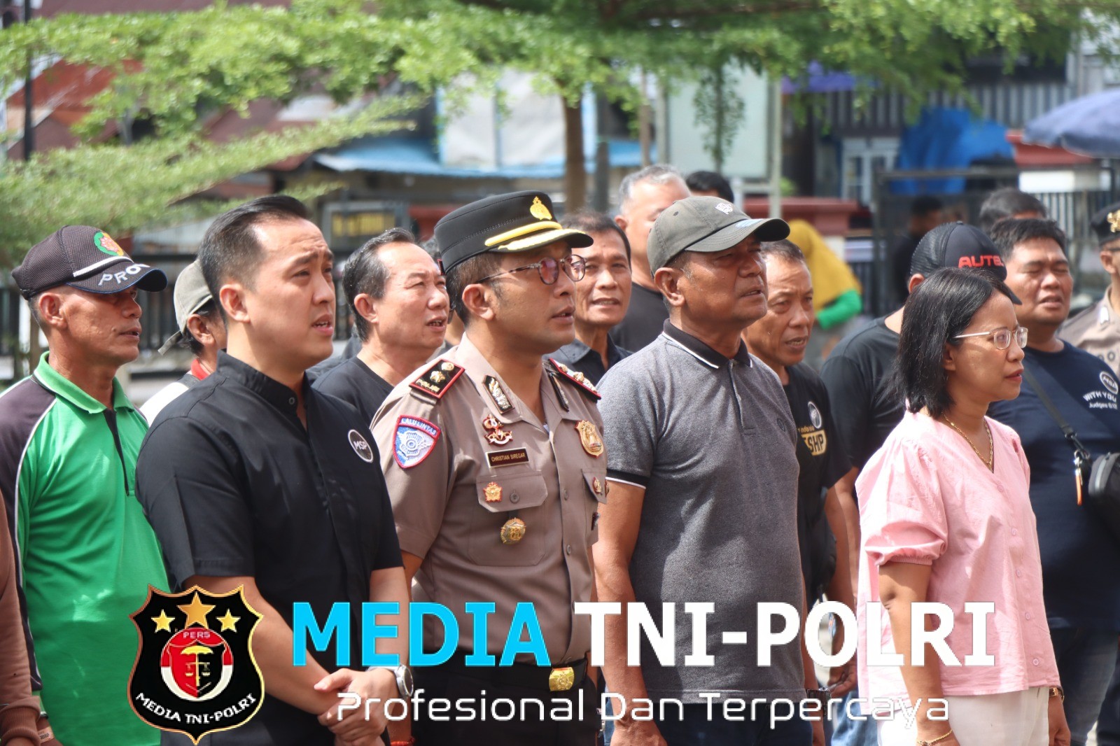 Polres Kotim Hadiri kegiatan Bakti Sosial Christmas Movement 2025