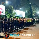 Brimob Batalyon D Pelopor Gelar Patroli Gabungan untuk Jaga Kondusifitas Wilayah Kabupaten Bekasi