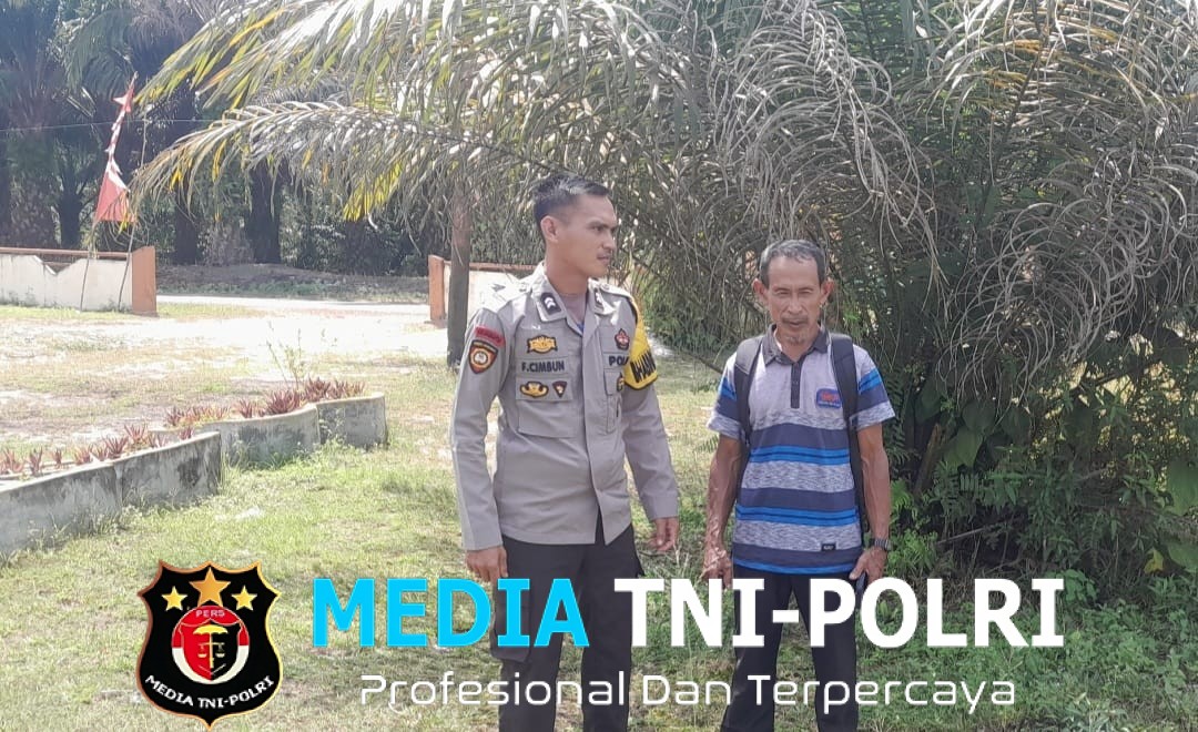 Akrab Bersama Warga, Bhabinkamtibmas Sebangki Tunjukkan Wujud Polri Humanis