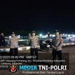 Pastikan Akhir Pekan Aman, Siaga Kompi Regu III Polres Mesuji Intensifkan Patroli KRYD di Objek Vital