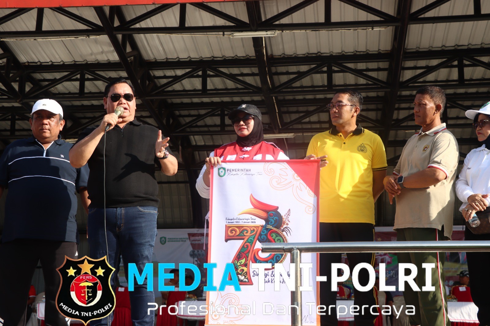 Polres Kotim Hadiri Car Pray Day Peringati HUT Korpri Ke 54 Tahun 2025