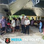 Pengamanan Dan Pengaturan Arus Lalin Saat Ibadah Minggu Oleh Personil Polsek Ngabang Dan Polsubsektor Jelimpo Di Dua Gereja Terpantau Aman