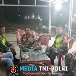 Potensi Gangguan Keamanan Malam Hari Koramil 420-08/Tabir Tetap Laksanakan Patroli dan Komsos Malam