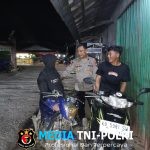 Polsek Mandor Intensifkan Patroli Malam untuk Tekan Gangguan Kamtibmas