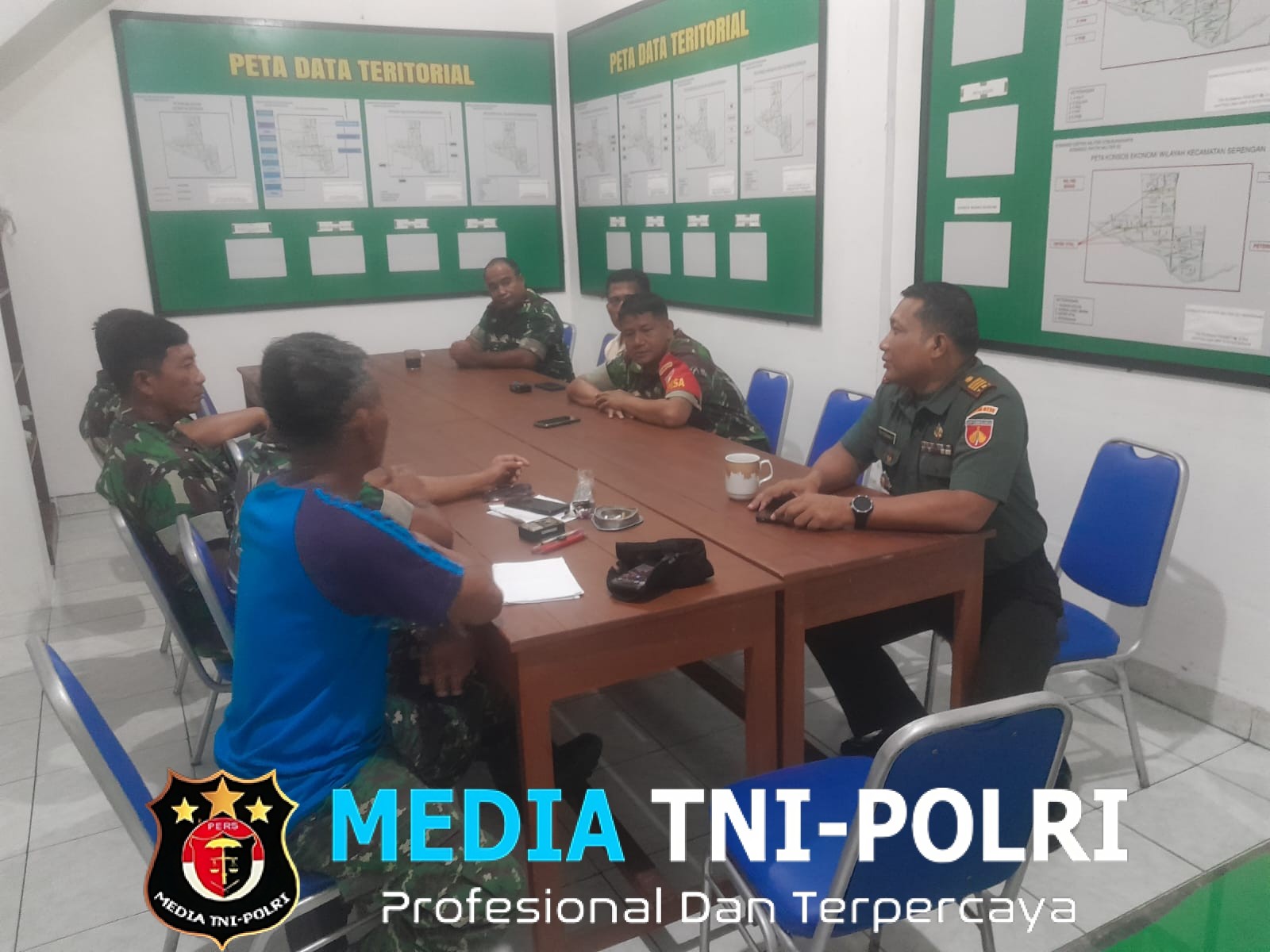 Jaga Faktor Kesehatan & Kekeluargaan, Inilah Arahan Danramil 03/Serengan Saat Apel Pagi