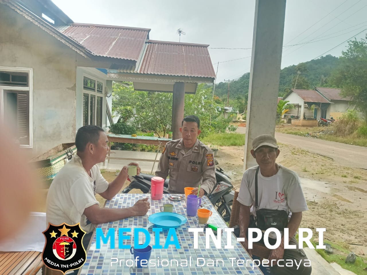 Cegah Curanmor, Polsek Sebangki Intensifkan Patroli dan Sambangi Warga