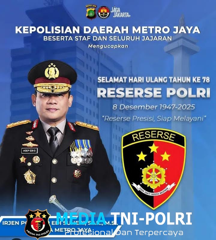 Kapolda Metro Jaya Sampaikan Ucapan HUT ke-78 Reserse Polri