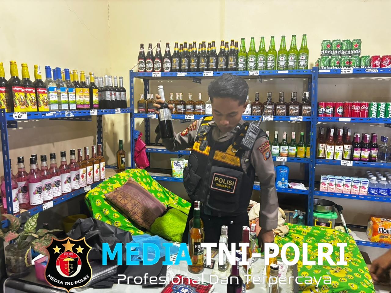 Ditsamapta Polda Kepri Ringkus 16 Penjual Miras Ilegal Di Kota Batam