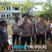 Kapolres Langkat dan Jajaran Salurkan Bantuan Banjir untuk Warga Institut Jam’iyah Mahmudiyah Tanjung Pura