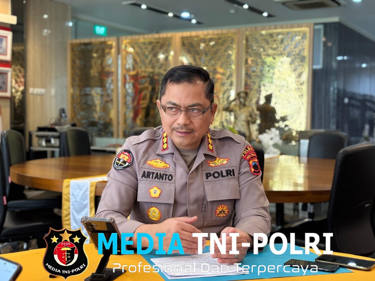 Polda Jateng Apresiasi Aksi Serikat Pekerja di Gubernuran yang Tertib dan Kondusif