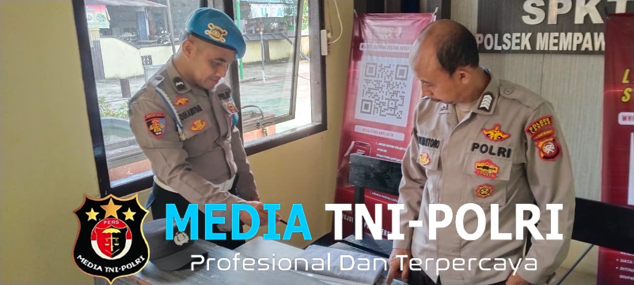 Kanit Propam Polsek Mempawah Hulu Laksanakan Pengawasan dan Berikan Motivasi kepada Personel