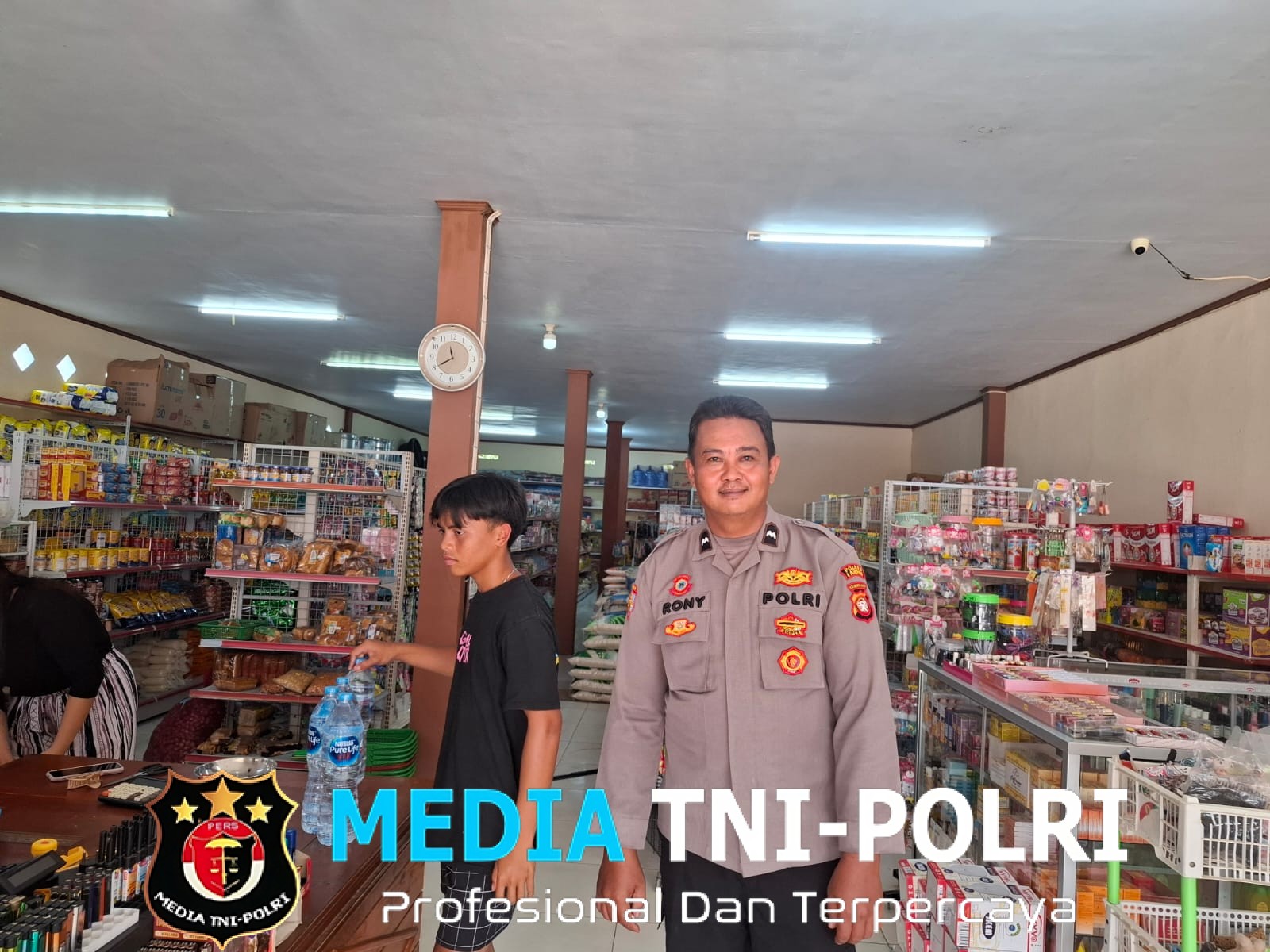 Tingkatkan Kondusifitas Kamtibmas, Personel Polsek Kuala Behe Patroli Cegah Kriminalitas