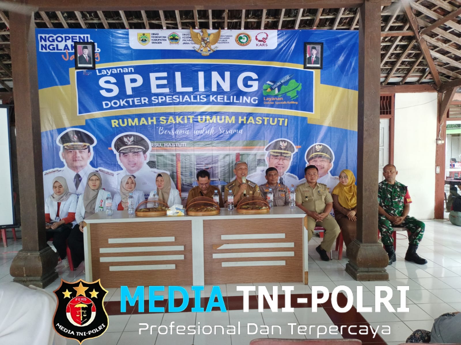 Babinsa Aktif Dampingi Program SPELING, Dekatkan Layanan Kesehatan Spesialis ke Pelosok Desa