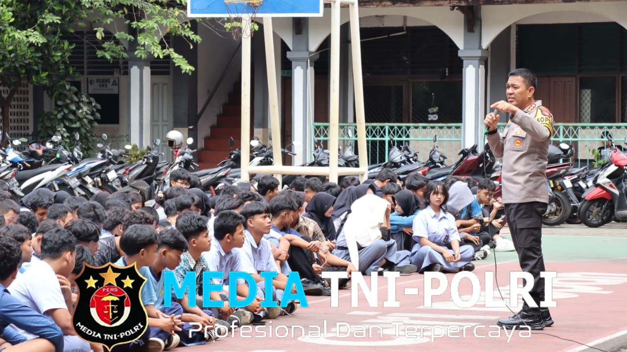 Kapolres Jauhari Datangi SMK Yuppentek 1, Ajak Pelajar Jauhi Tawuran dan Gangster Remaja
