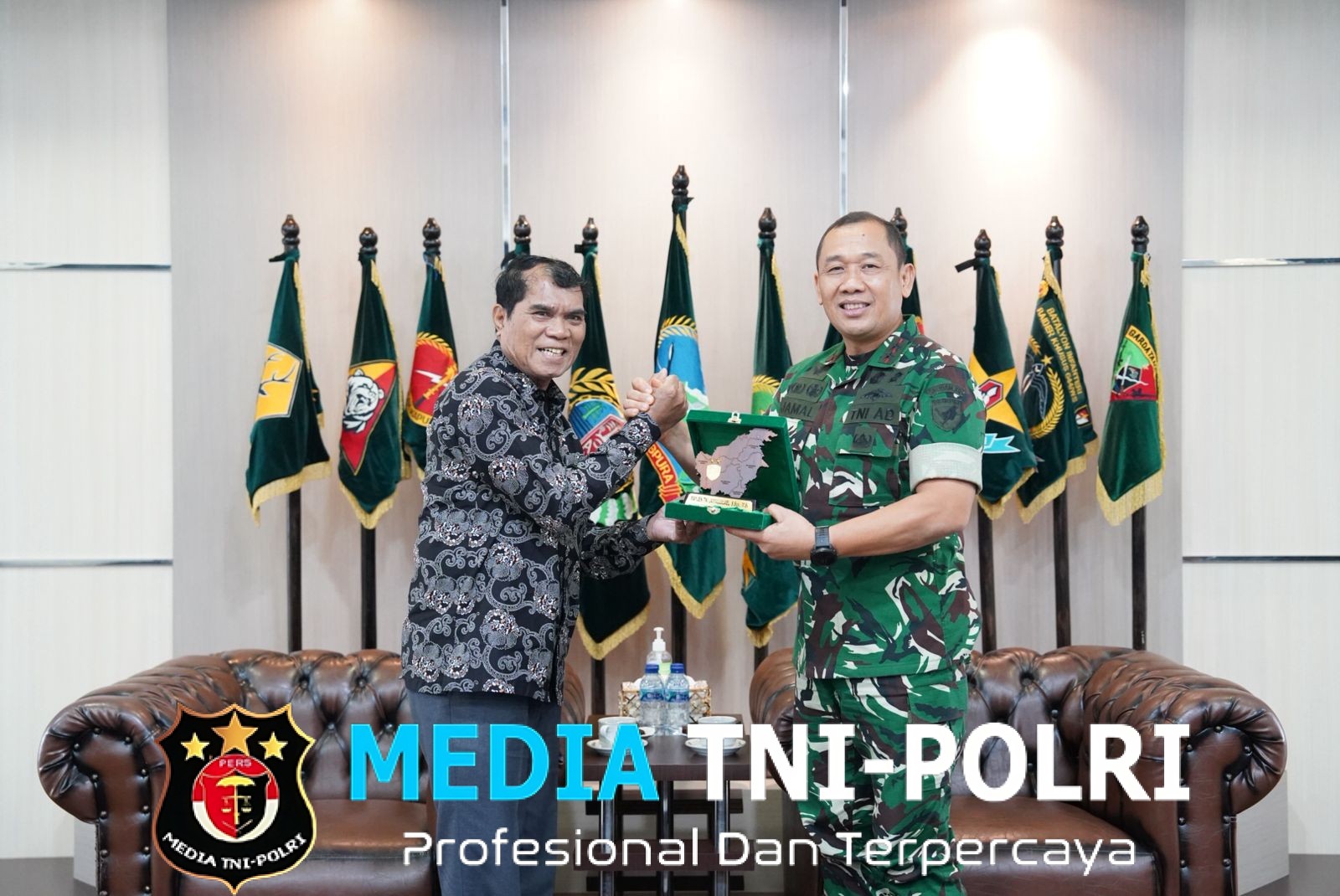 Silaturahmi Perpisahan, Pangdam XII/Tpr Terima Kunjungan Pamit Ketua Pengadilan Tinggi Pontianak