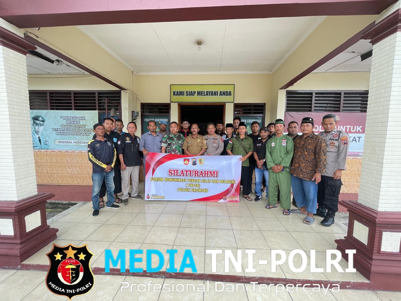 Pertemuan FKSB Eromoko, Polres Wonogiri Dorong Sinergi Perguruan Silat Demi Kamtibmas Kondusif