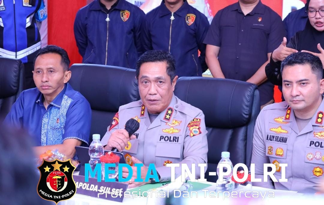 Kapolda Sulsel Pimpin Press Conference Pengungkapan Kasus Kekerasan dan Pencabulan Anak di Gowa