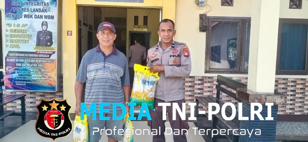 Polsek Mempawah Hulu Gelar Gerakan Pangan Murah Polri dan Bulog untuk Ringankan Beban Masyarakat