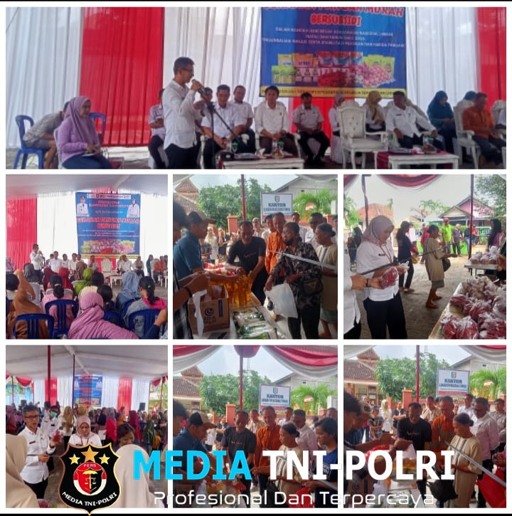 Pemkab Pringsewu Adakan Kegiatan Gerakan Pangan Murah Bersubsidi di Kelurahan Pringsewu Timur